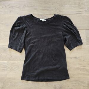 Z Supply - Charcoal puff sleeve top